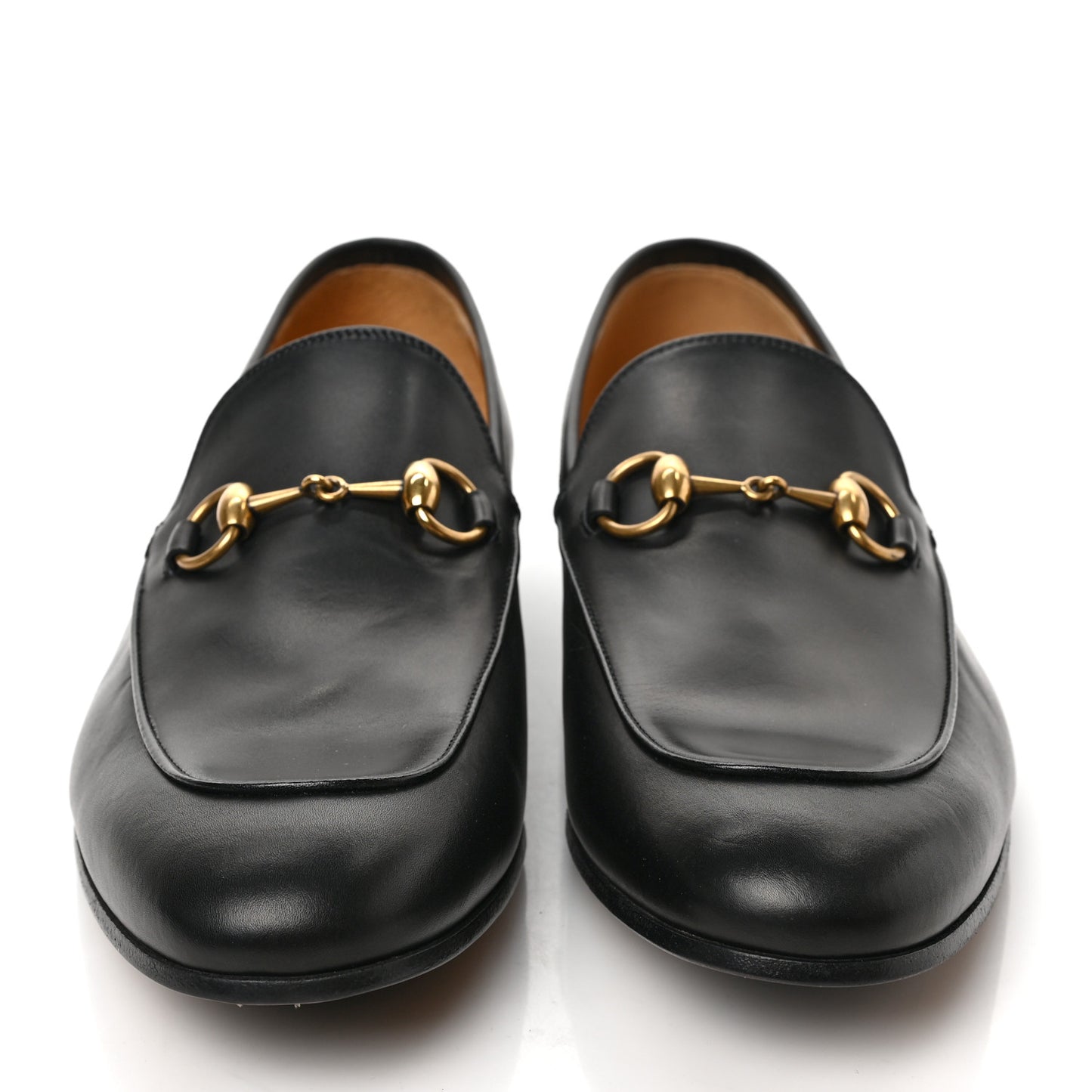 Calfskin Horsebit Mens Jordaan Loafers 9 Black