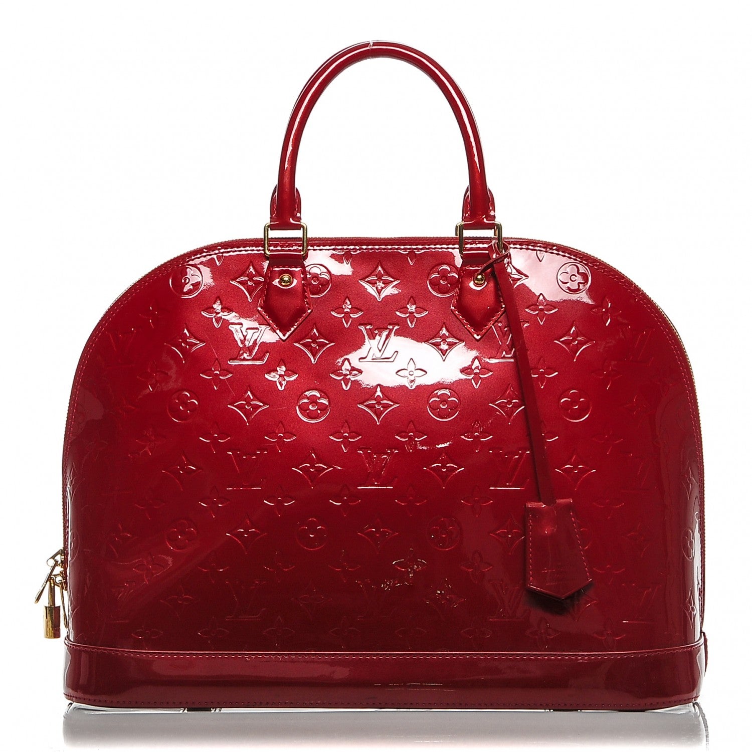Louis Vuitton Vernis Alma GM Pomme D'Amour 1 of 6