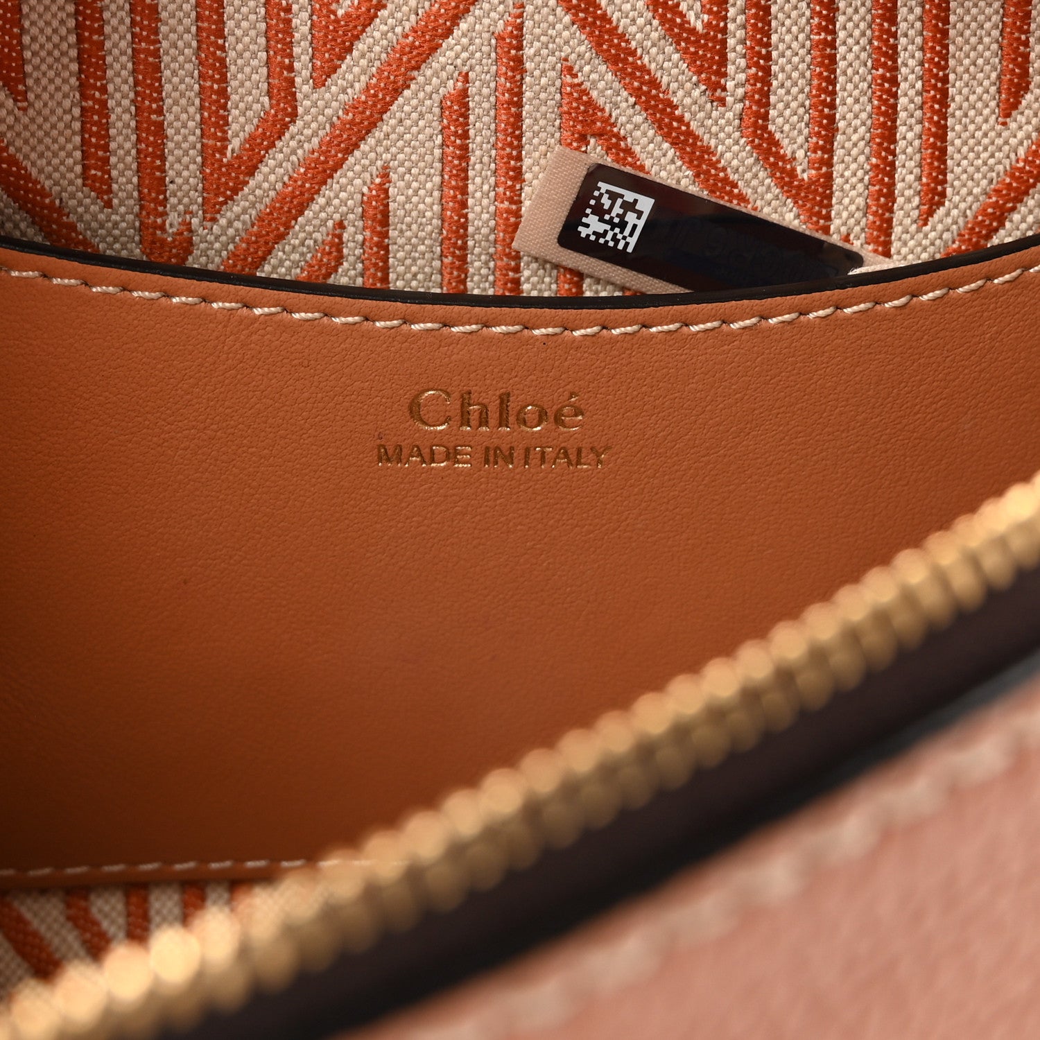 Chloe Calfskin Mini Daria Chain Bag Peach Bloom 5 of 8