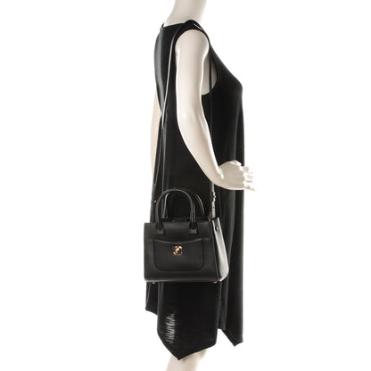 Chanel Grained Calfskin Mini Neo Executive Shopper Tote Black 2 of 7