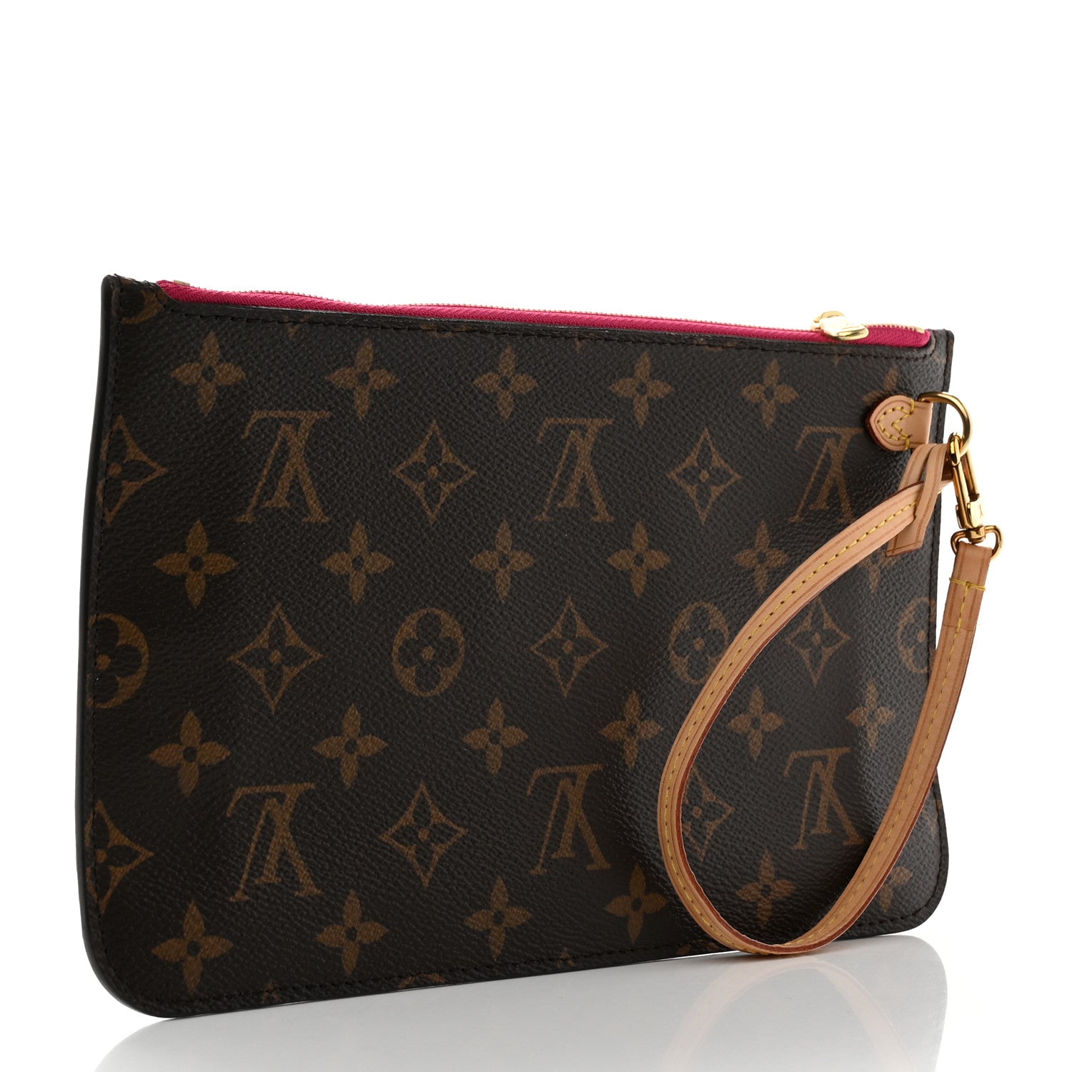 Louis Vuitton Monogram Hawaii V Neverfull MM Pochette Hot Pink 3 of 7