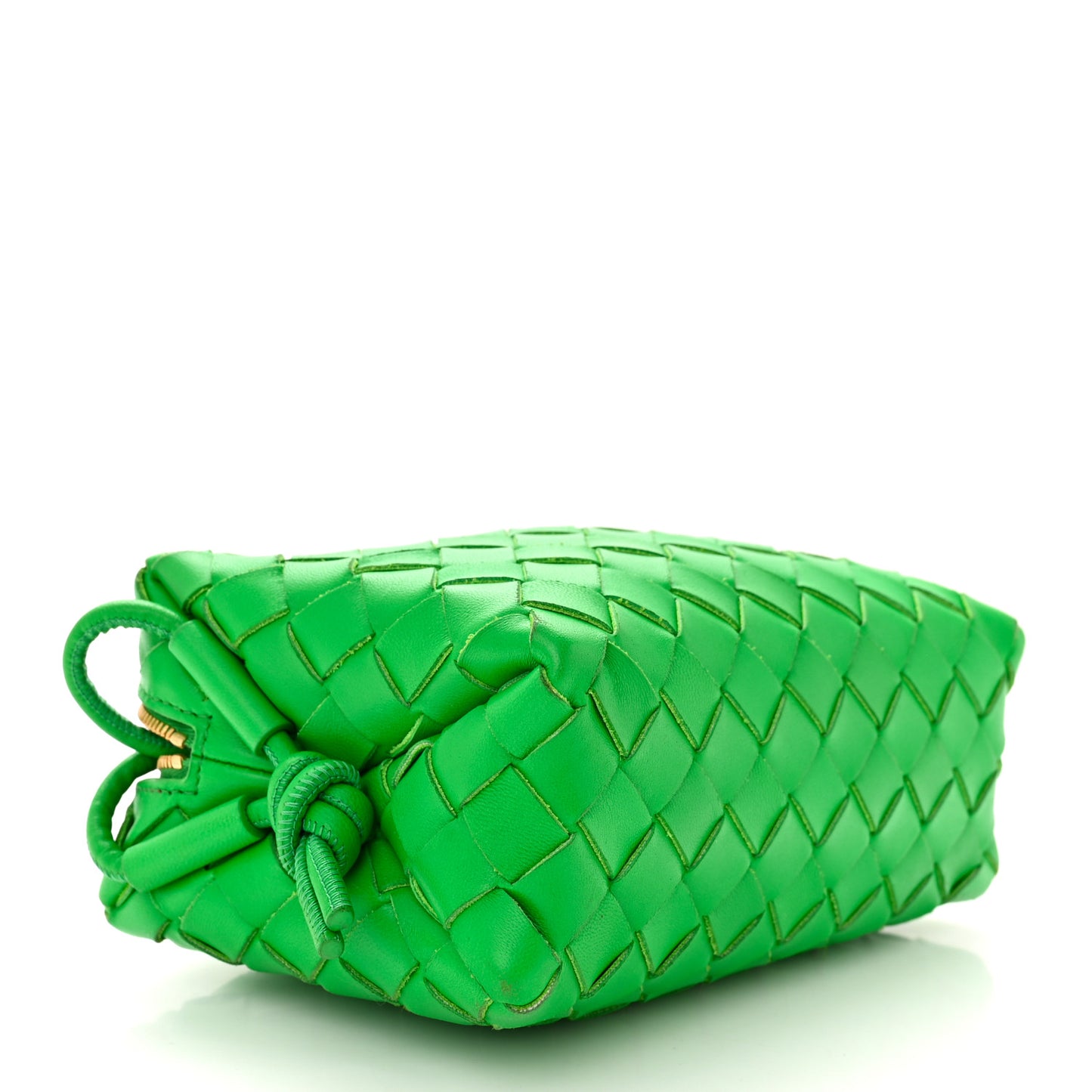 Nappa Intrecciato Mini Loop Camera Bag Parakeet