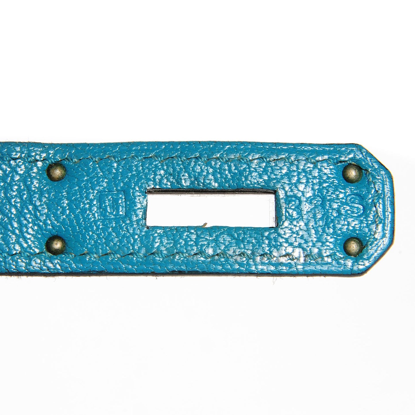 Chevre de Coromandel Birkin 30 Turquoise