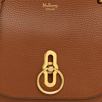 Mulberry Small Classic Grain Small Amberley Satchel Oak 7 of 9