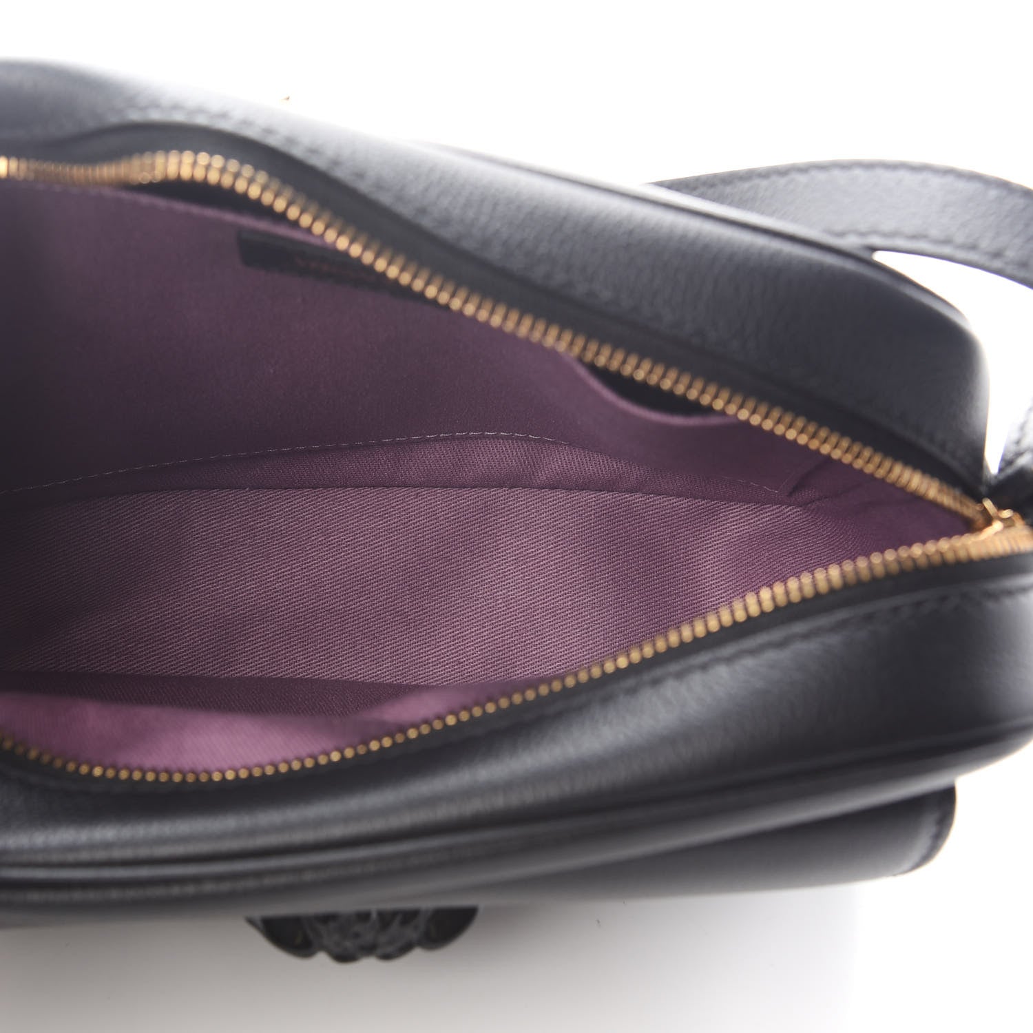 Versace Grained Calfskin Medusa Camera Bag Black 4 of 7
