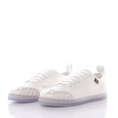 Fendi Corda FF Promenade Low Top Sneakers 39 White 2 of 11