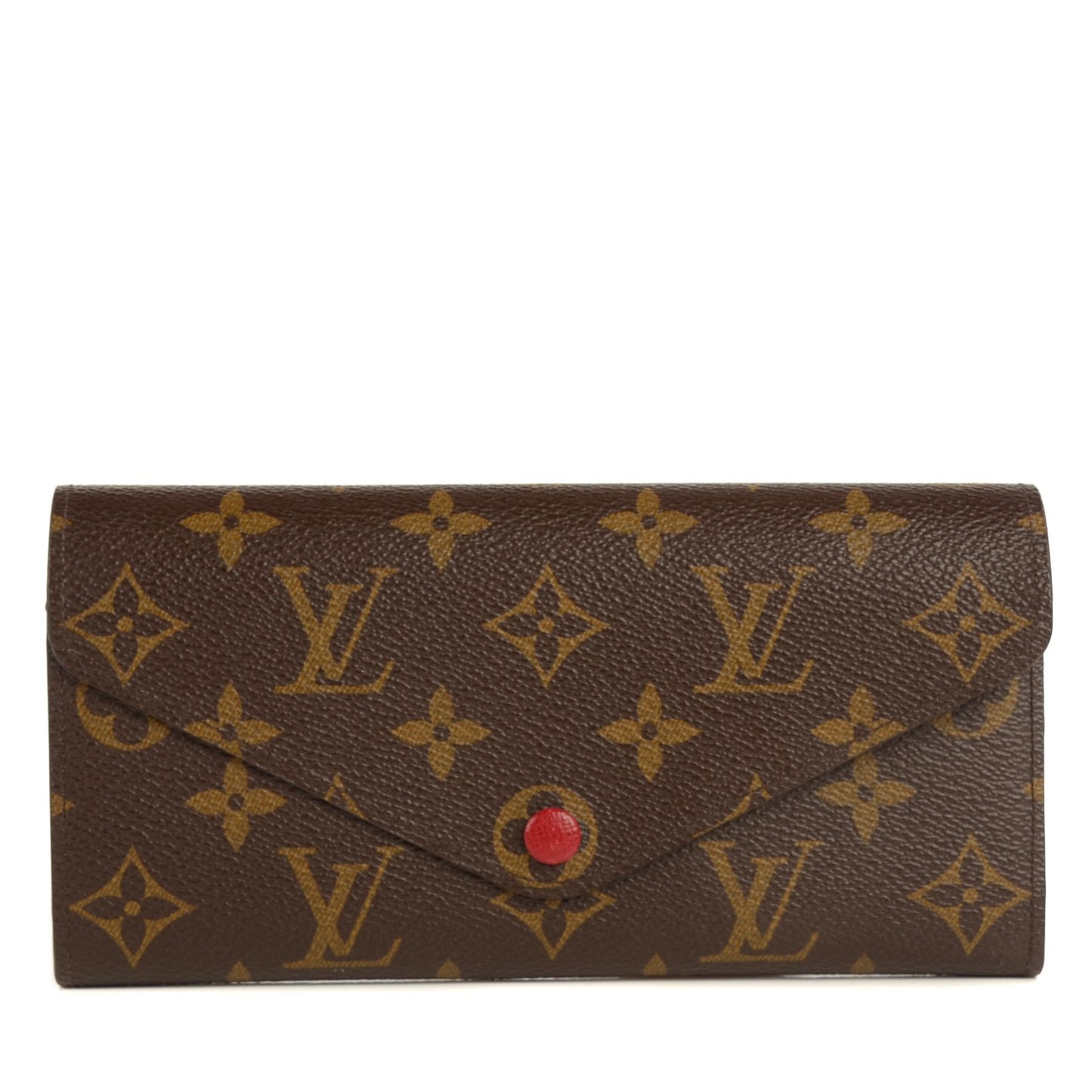 Monogram Josephine Wallet Red