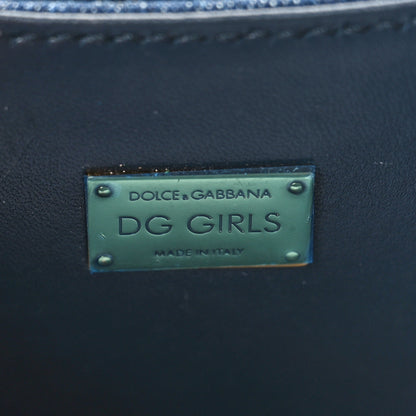 Dolce & Gabbana Denim DG Girls Shoulder Bag Blue 6 of 8