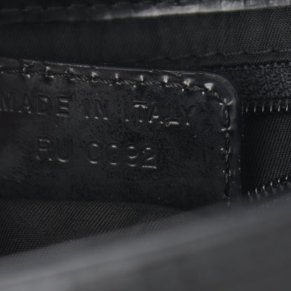 Christian Dior Nylon Saddle Bag Black 6 of 10