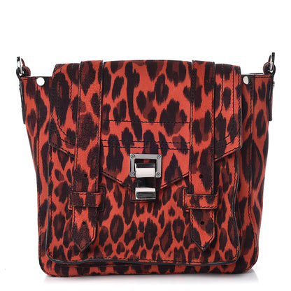 Proenza Schouler Printed Suede PS1 Pouch Messenger 1 of 11