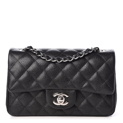 Chanel Caviar Quilted Mini Rectangular Flap Black 1 of 10
