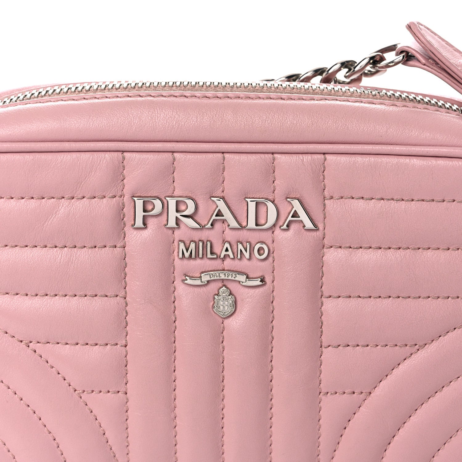 Prada Soft Calfskin Diagramme Camera Bag Pesco 11 of 14