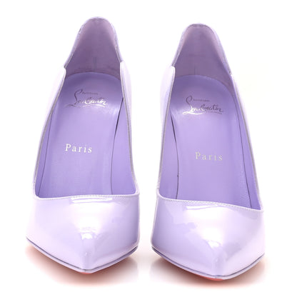 Christian Louboutin Patent Hot Chick 100 Pumps 37 Lilac Smoke 3 of 8