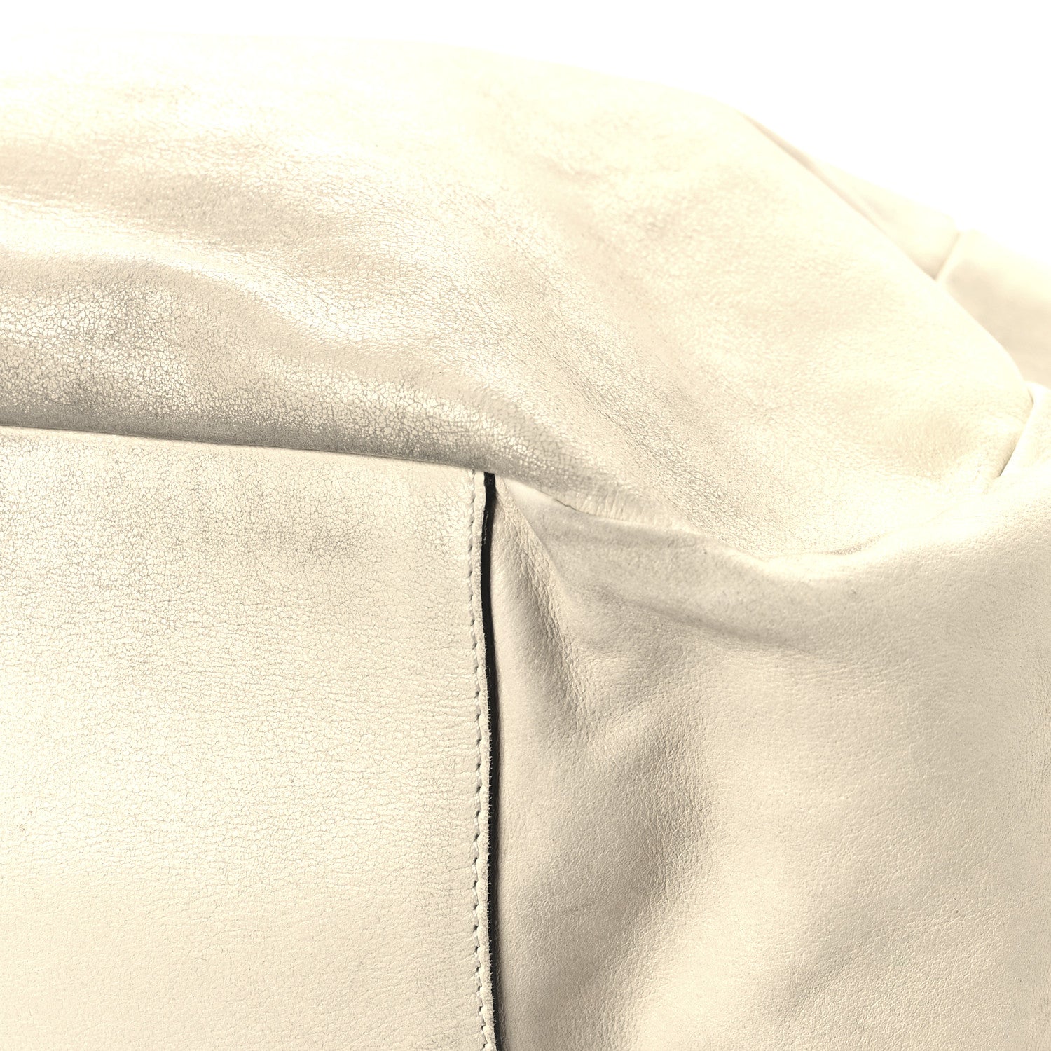 Chanel Lambskin Large Edgy Hobo White 12 of 19
