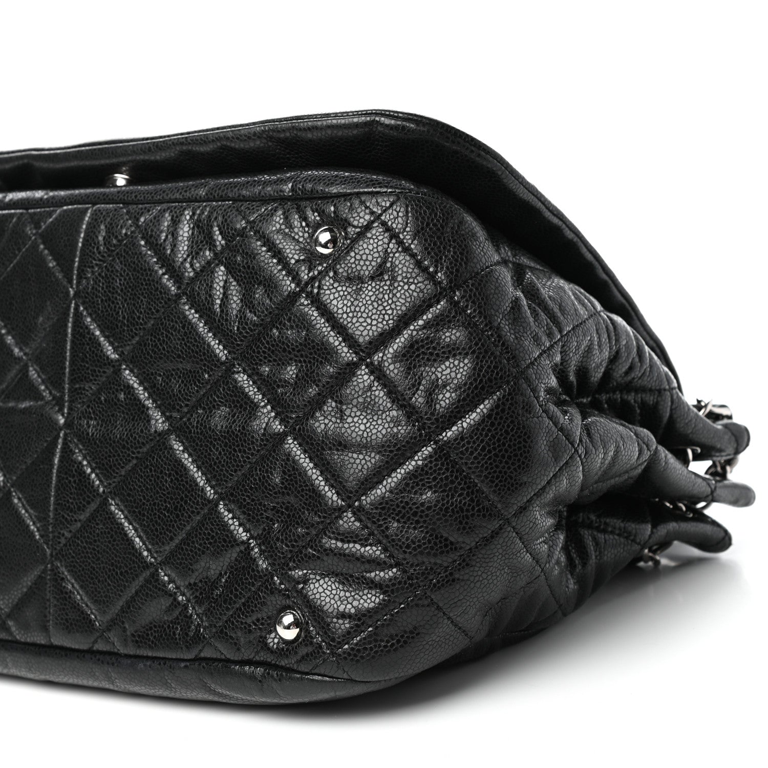 Chanel Caviar Timeless CC Accordion Flap Black 8 of 9