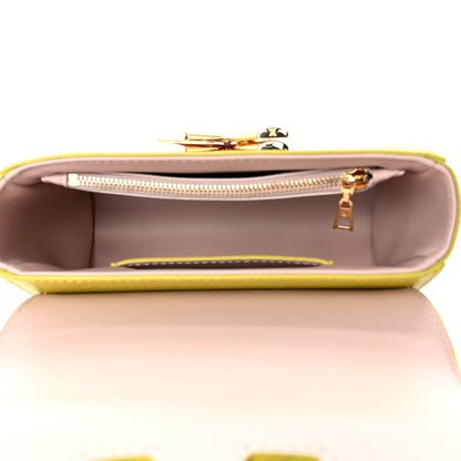 Louis Vuitton Epi Twist Shoulder Bag PM Citron Yellow 4 of 7