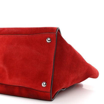 Prada Scamosciato Suede Twin Pocket Tote Porpora 13 of 14