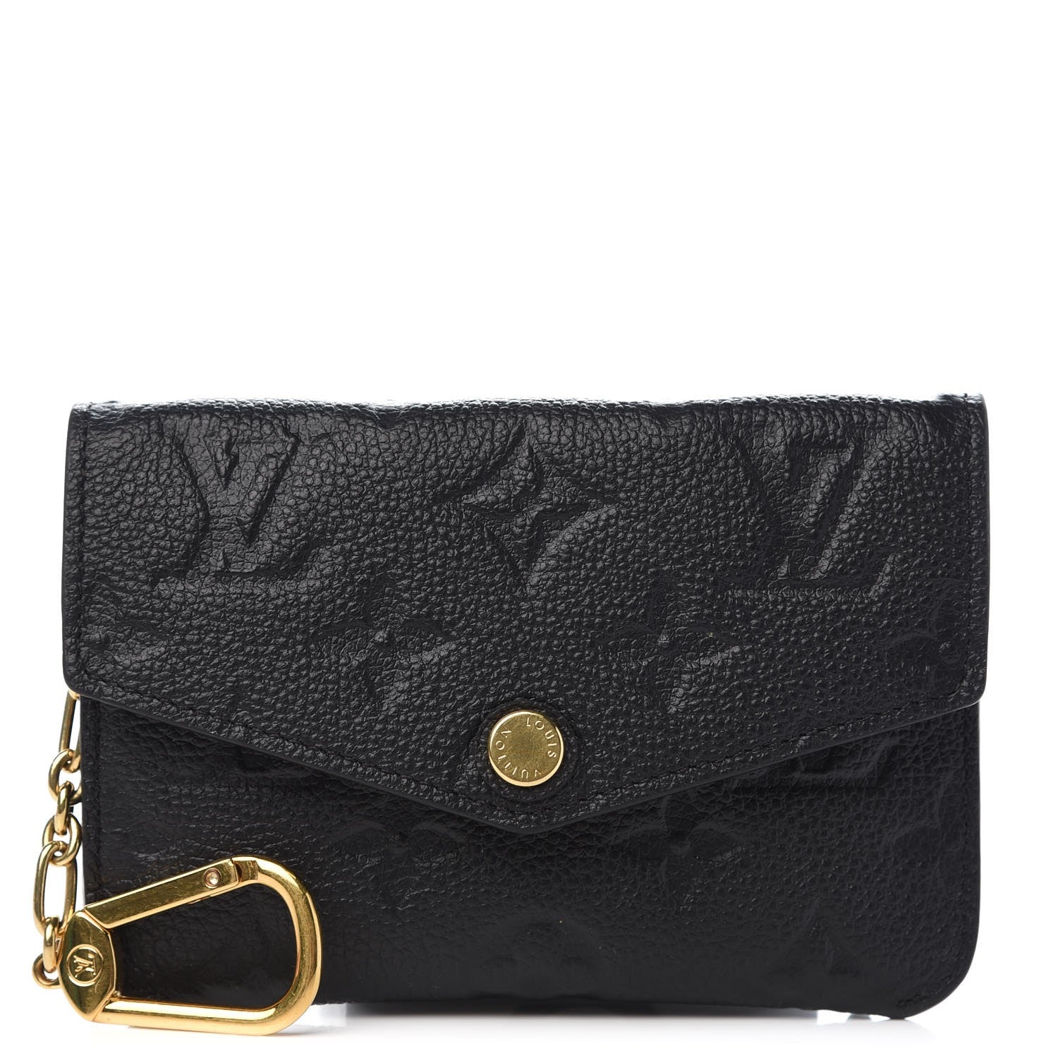 Louis Vuitton Empreinte Key Pouch Black 1 of 8