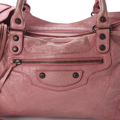 Balenciaga Agneau Classic Hardware City Rose Bombon Raspberry 10 of 10