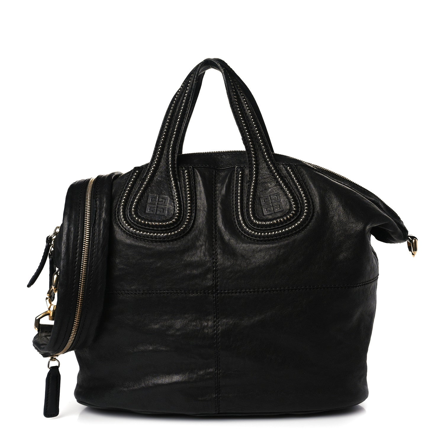 Givenchy Lambskin Studded Medium Nightingale Black 1 of 11