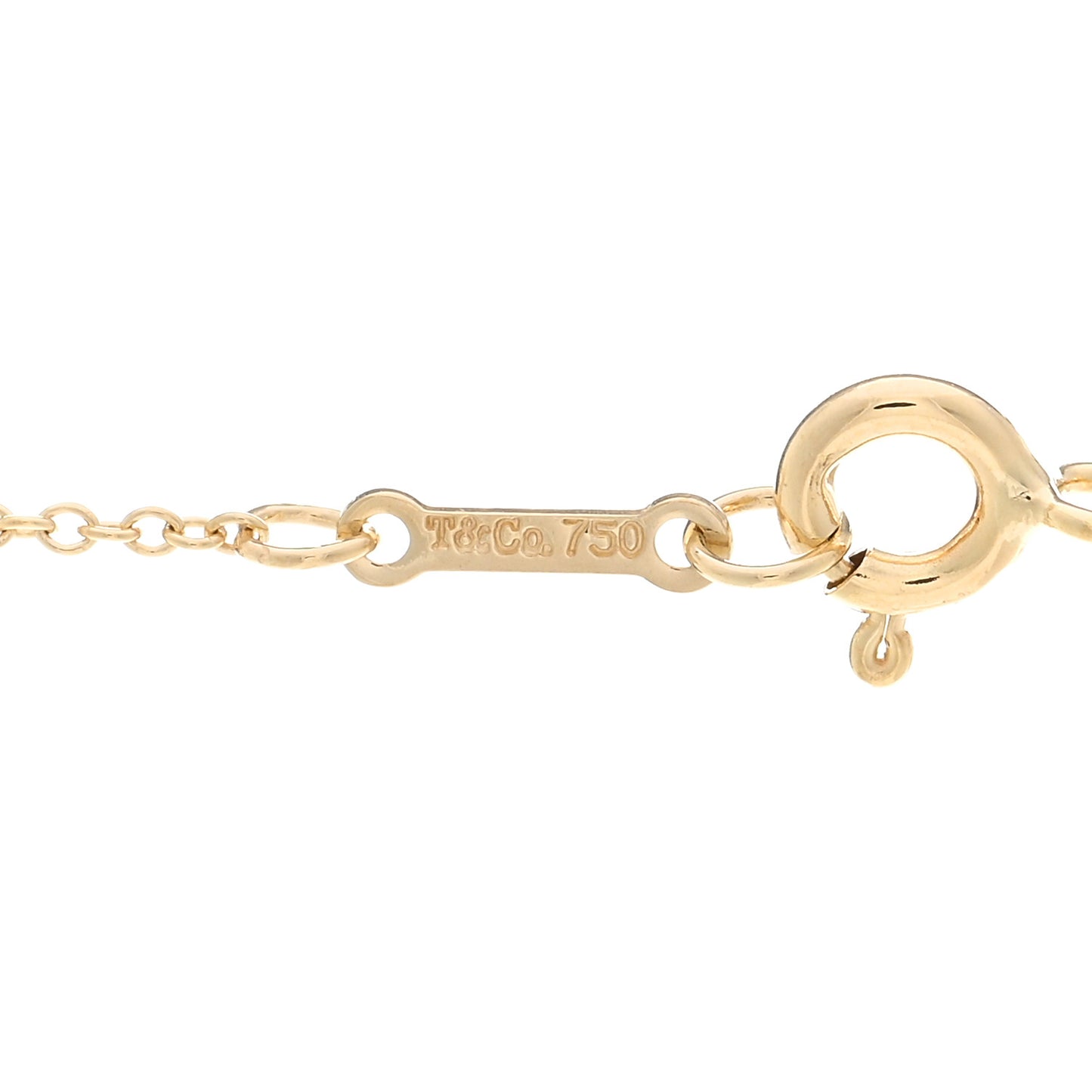 18K Yellow Gold Paloma Picasso Zellige Medallion Pendant Necklace