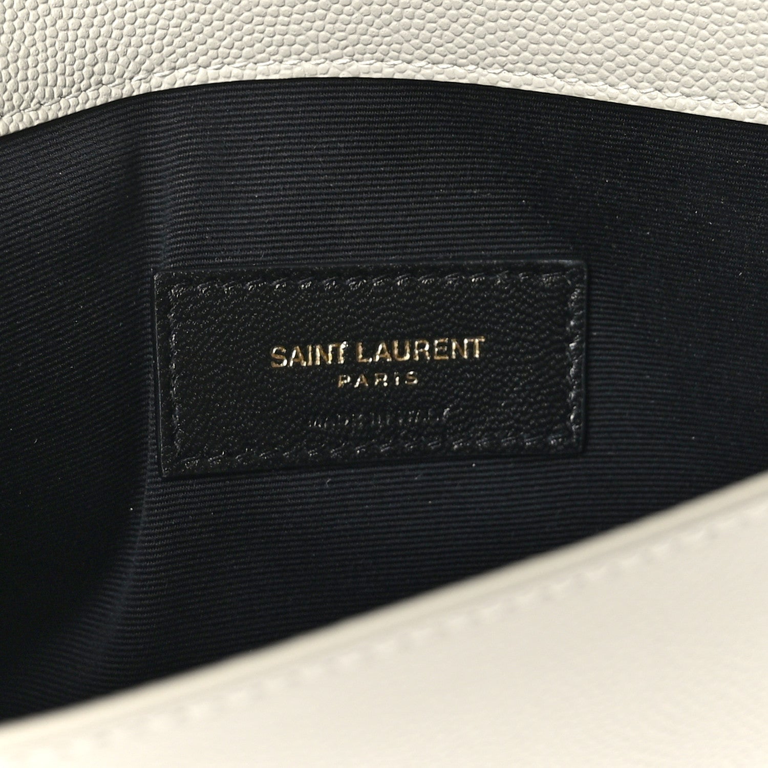 Saint Laurent Grain De Poudre Uptown Pouch Crema Soft 6 of 6