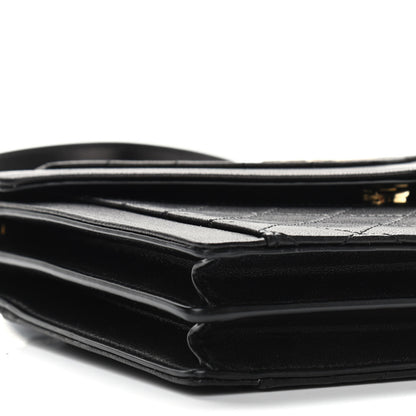 Saint Laurent Lambskin Quilted Mini Gaby Satchel Black 9 of 10