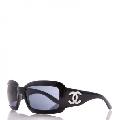 Chanel Mother of Pearl CC Sunglasses 5076-H Black 1 of 8