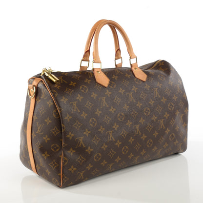 Louis Vuitton Monogram Speedy Bandouliere 40 3 of 15