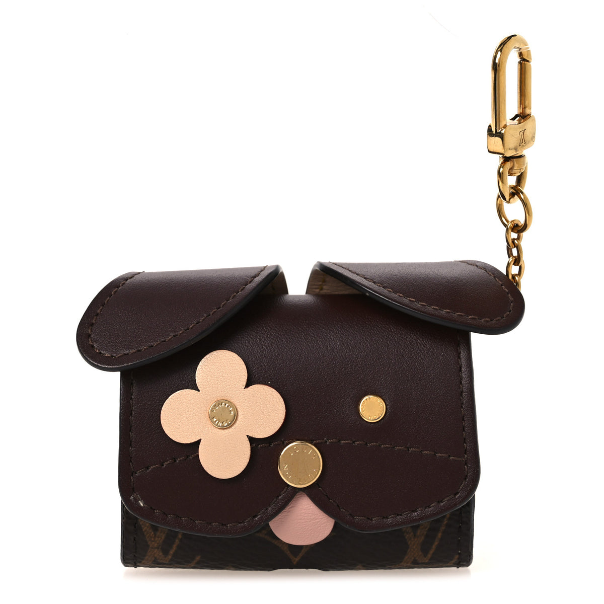 Louis Vuitton Monogram Dog Earpods Case Marron 1 of 8