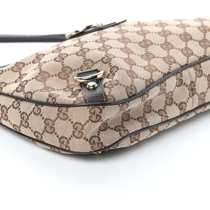 Gucci Monogram Medium Abbey D Ring Hobo Brown 8 of 9