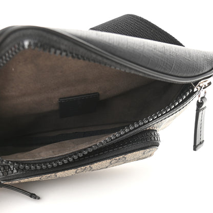 Gucci GG Supreme Monogram Belt Bag Black 5 of 9