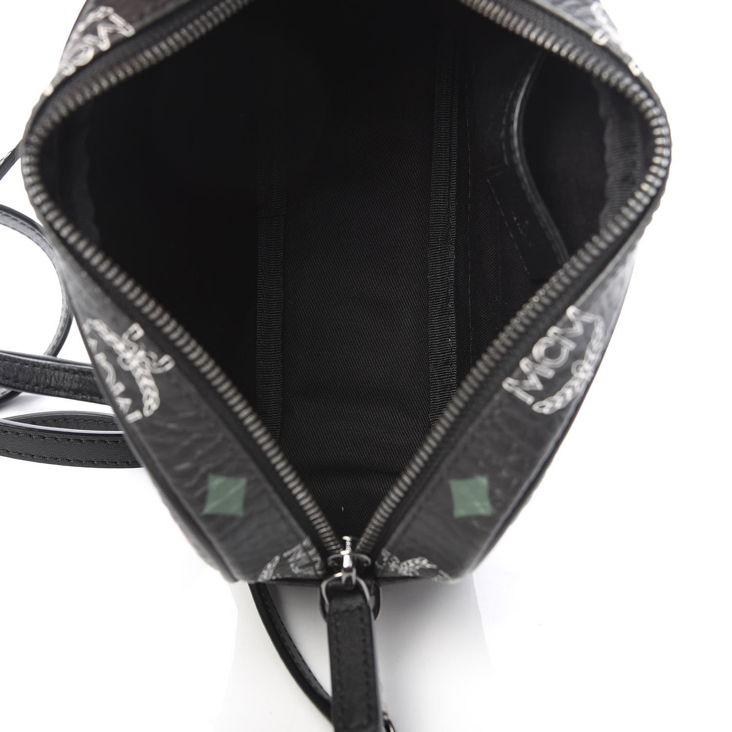 MCM Skyoptic Visetos Spectrum Diamond Camera Bag Black 5 of 10