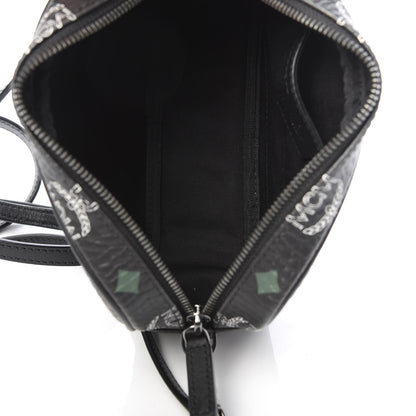 MCM Skyoptic Visetos Spectrum Diamond Camera Bag Black 5 of 10