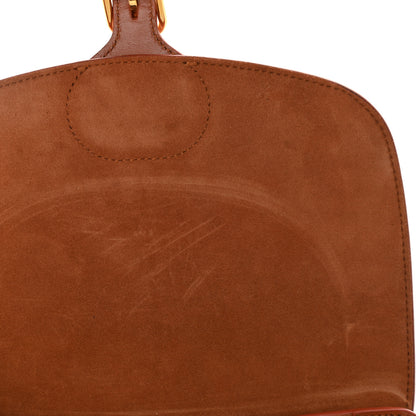 Christian Dior Box Calfskin Medium Bobby Flap Dark Tan 7 of 9