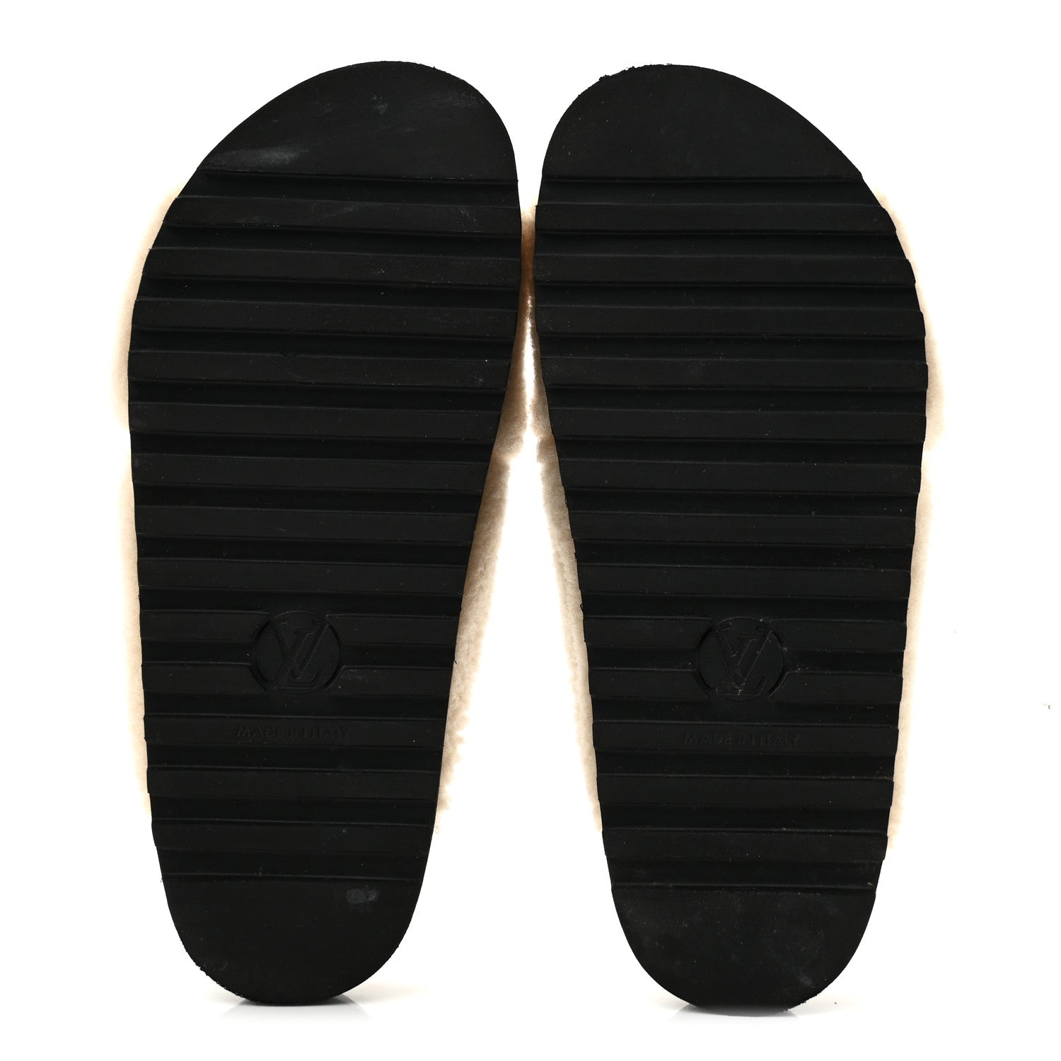Louis Vuitton Shearling Paseo Flat Comfort Mule 37 Brown 6 of 11