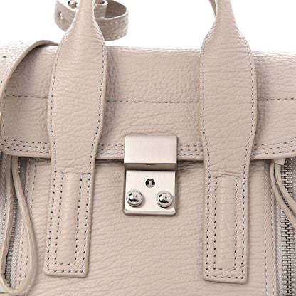 3.1 Phillip Lim 3.1 Textured Calfskin Mini Pashli Satchel Feather 8 of 8