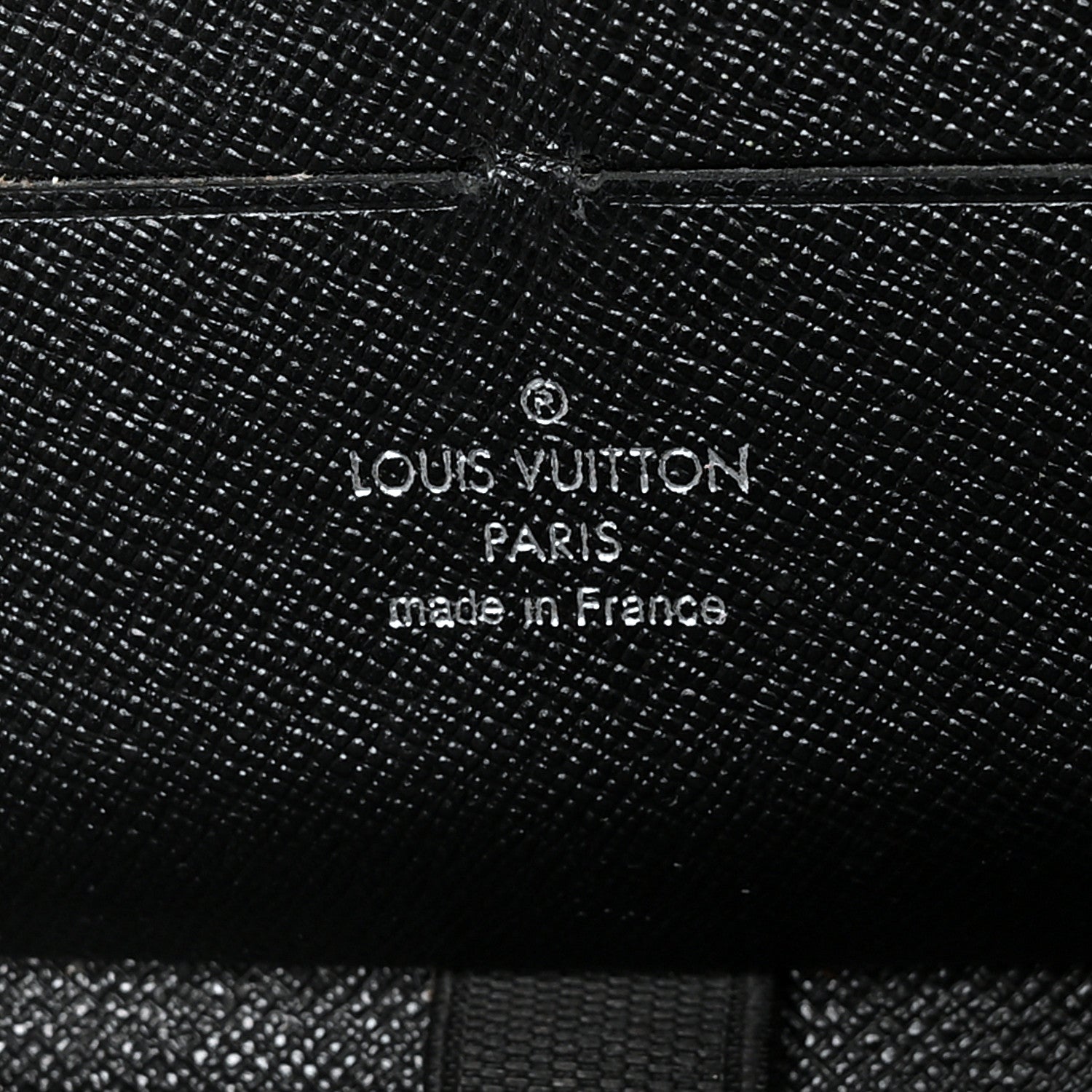Louis Vuitton Epi Zippy Organizer Wallet Black 9 of 12