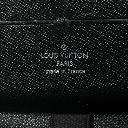 Louis Vuitton Epi Zippy Organizer Wallet Black 9 of 12