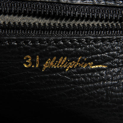3.1 Phillip Lim 3.1 Textured Calfskin Mini Pashli Satchel Black 6 of 11