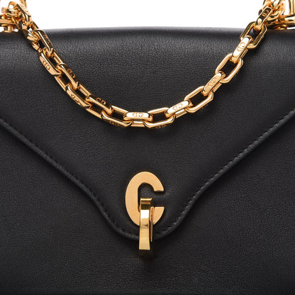 Christian Dior Smooth Calfskin Mini C'est Flap Bag Black 10 of 10