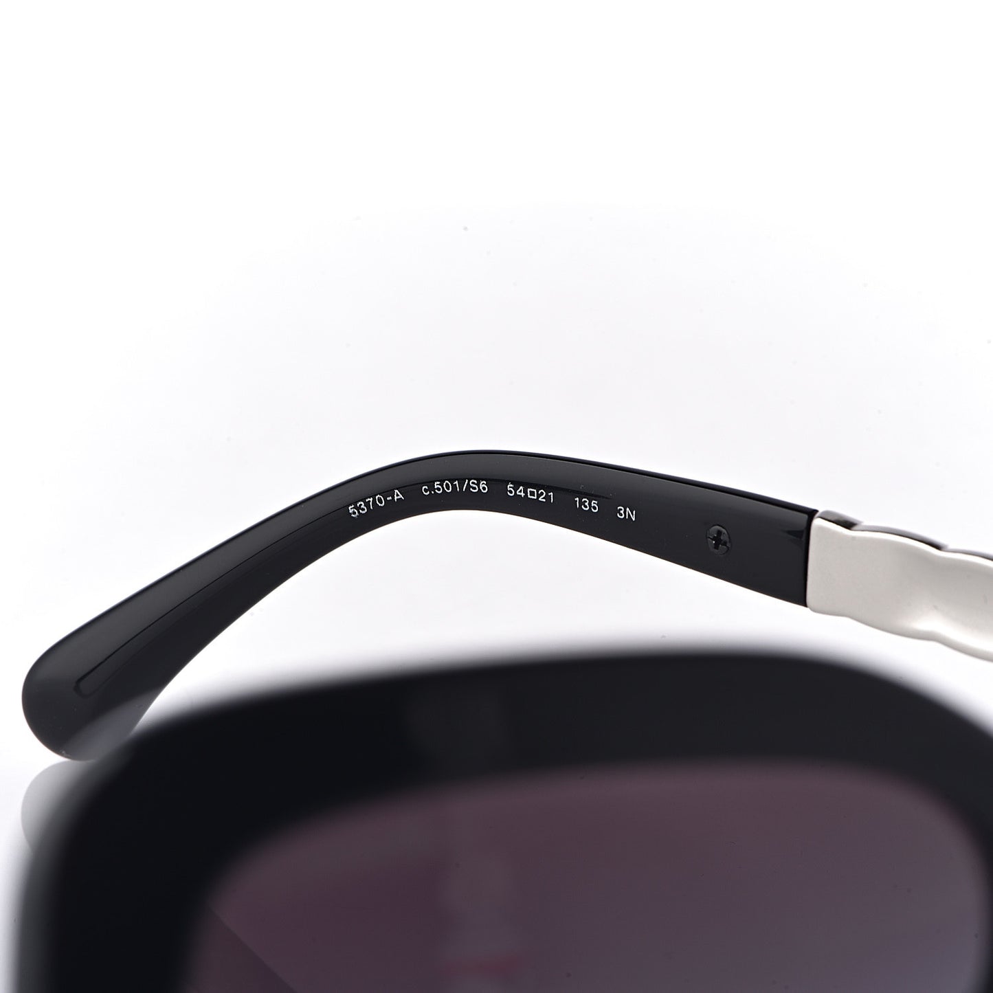 Acetate Spring Butterfly Sunglasses 5370 Black Silver