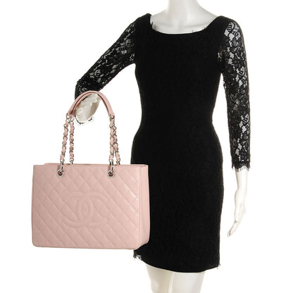 Chanel Caviar Grand Shopping Tote GST Light Pink 2 of 8