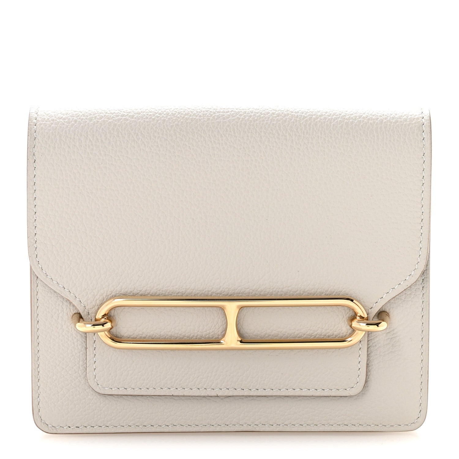 Hermes Evercolor Roulis Slim Wallet Gris Perle 1 of 11