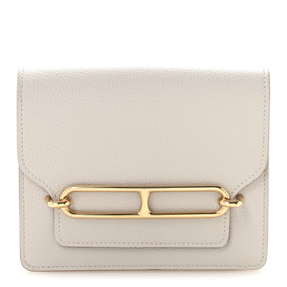 Hermes Evercolor Roulis Slim Wallet Gris Perle 1 of 11