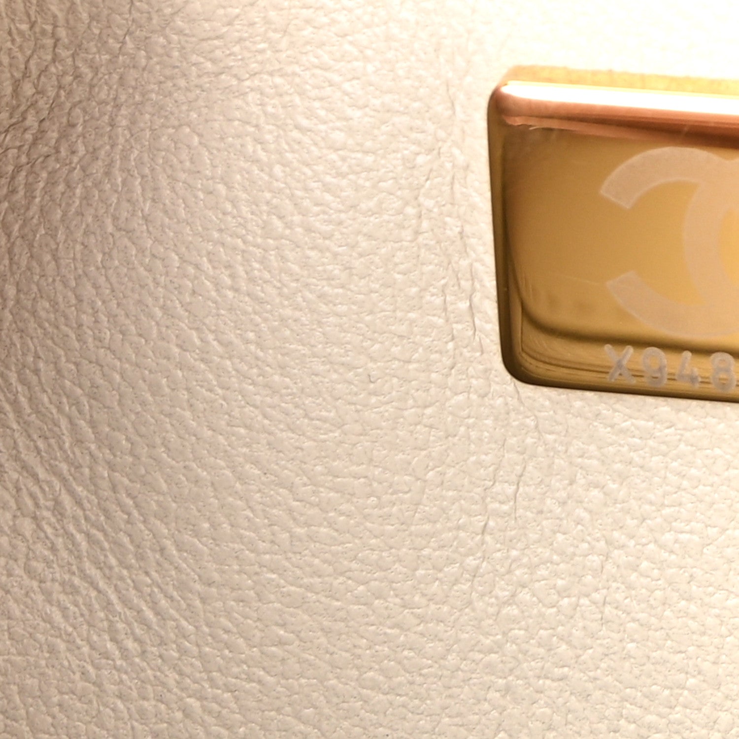 Chanel Lambskin Quilted Small Flap Top Handle Bag Grey 7 of 10