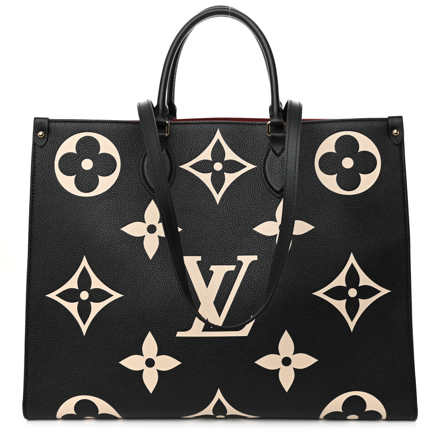 Louis Vuitton Empreinte Monogram Giant Onthego GM Black Beige 1 of 9