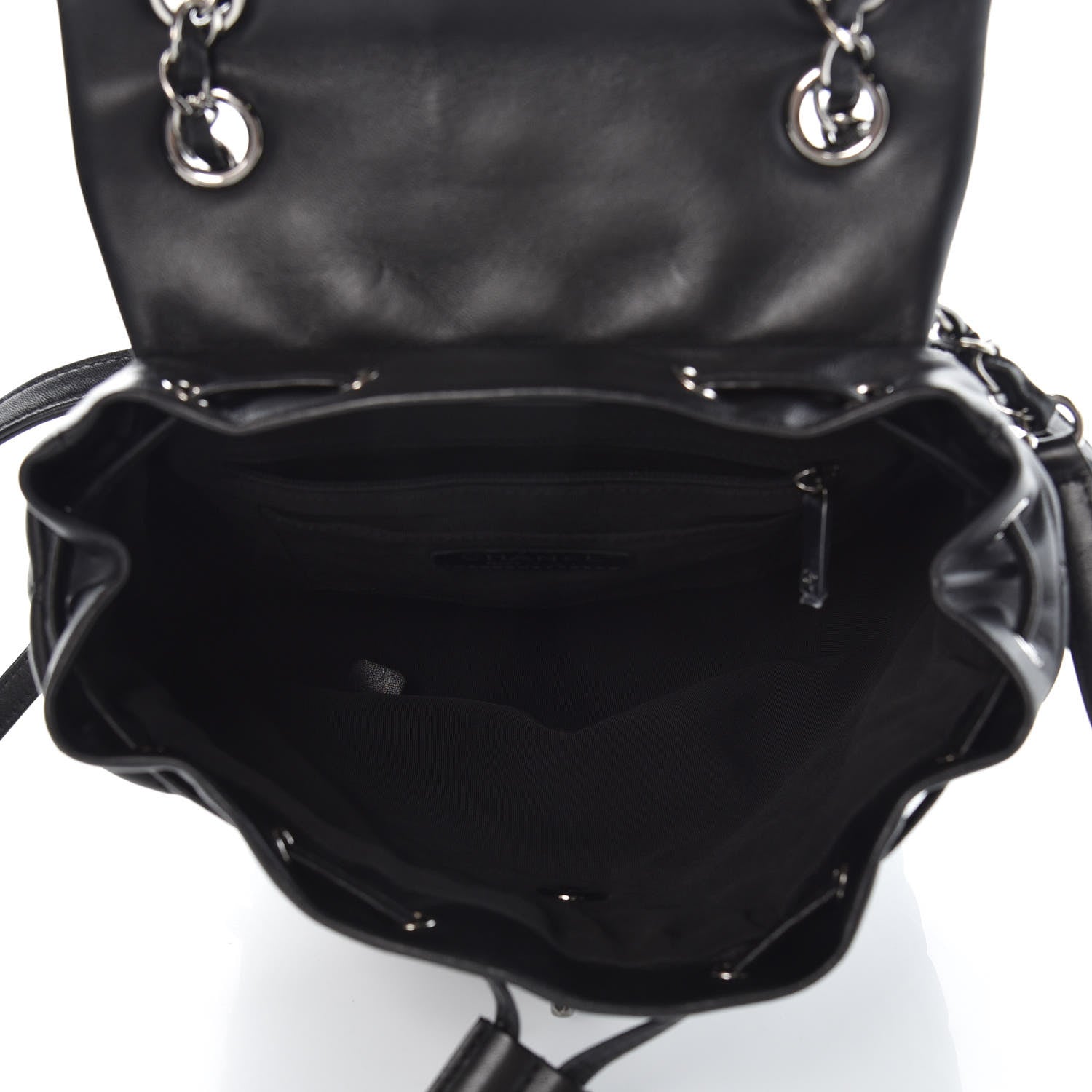 Chanel Lambskin Quilted Small Urban Spirit Backpack Black 5 of 10