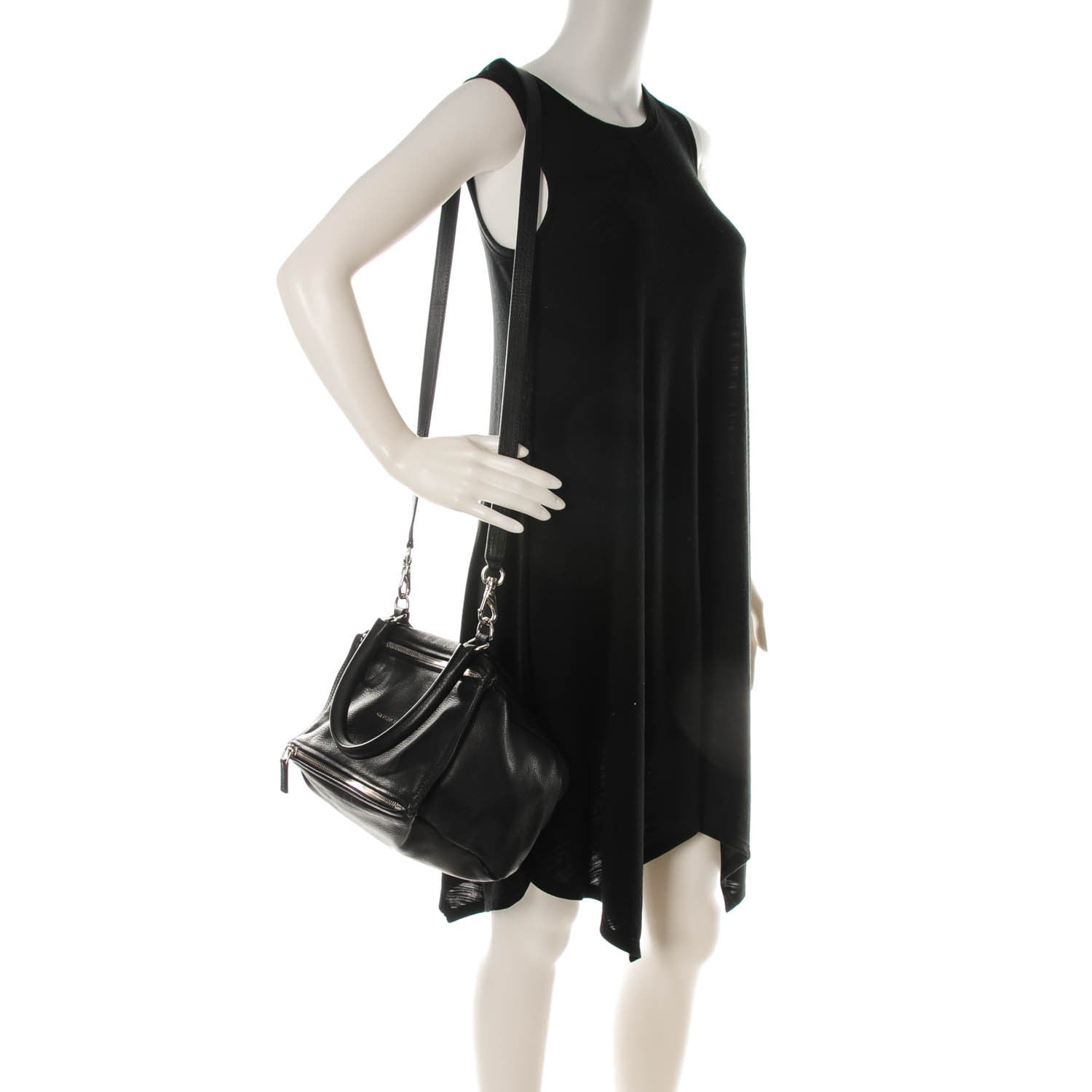 Givenchy Sugar Goatskin Small Pandora Black 2 of 7