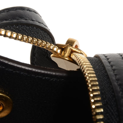 Celine Python and Suede Small Tri-Color Trapeze Blue Brown Black 8 of 10